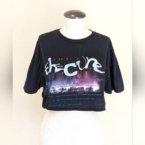 SOLD The Cure official merch short cropped tee
